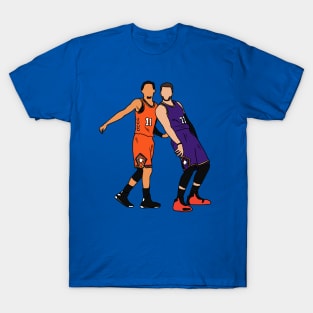 Trae Young And Luka Doncic Half Court Shot T-Shirt